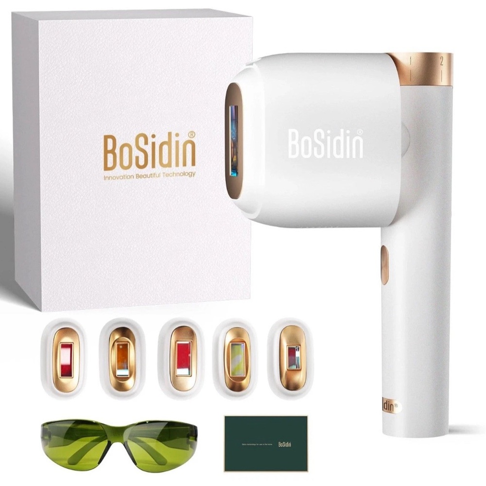 BoSidin Laser Hair Removal Device with Attachments